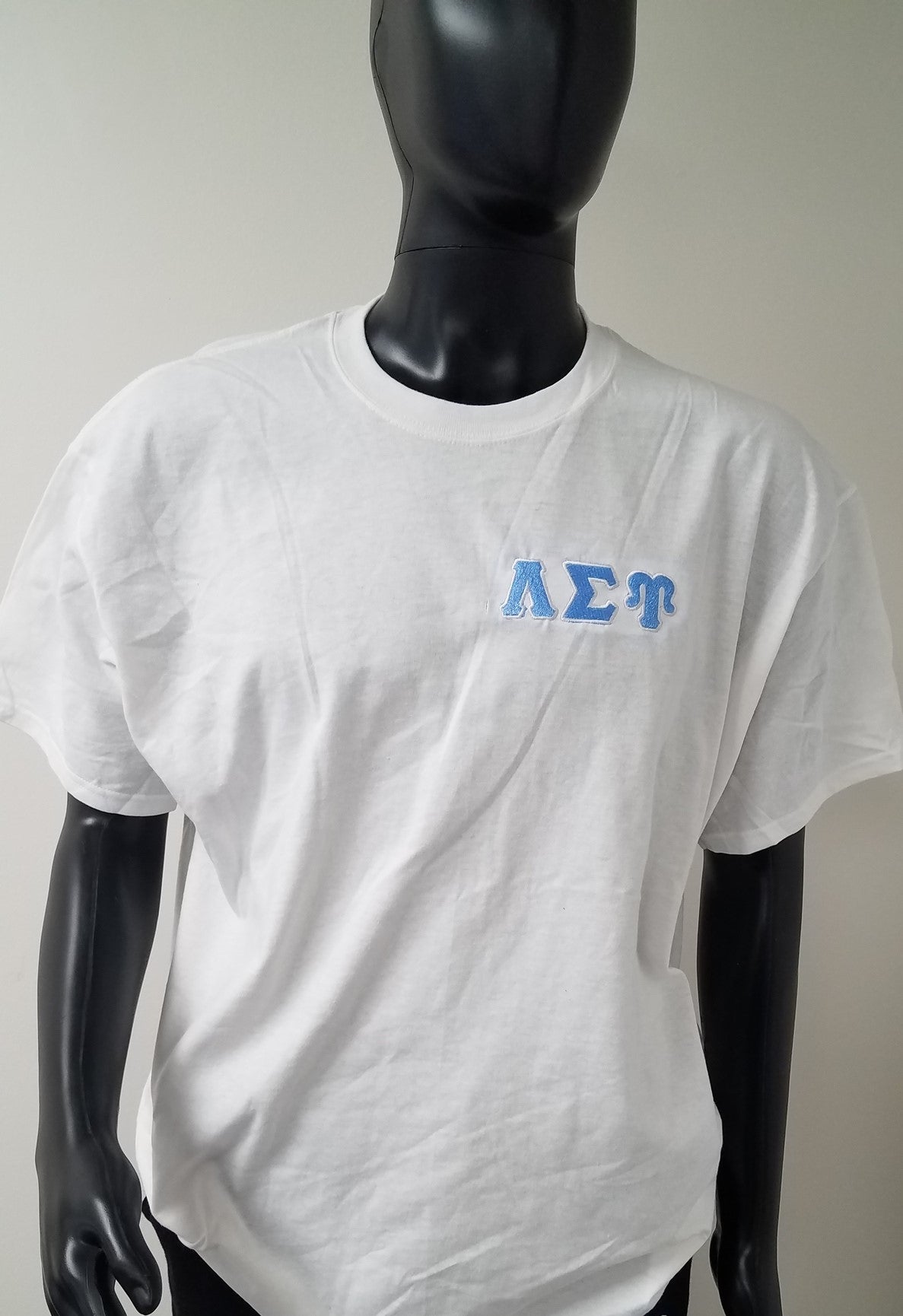 Lambda Sigma Upsilon White T-Shirt Short-Sleeve/Long-Sleeve - Monarca Style