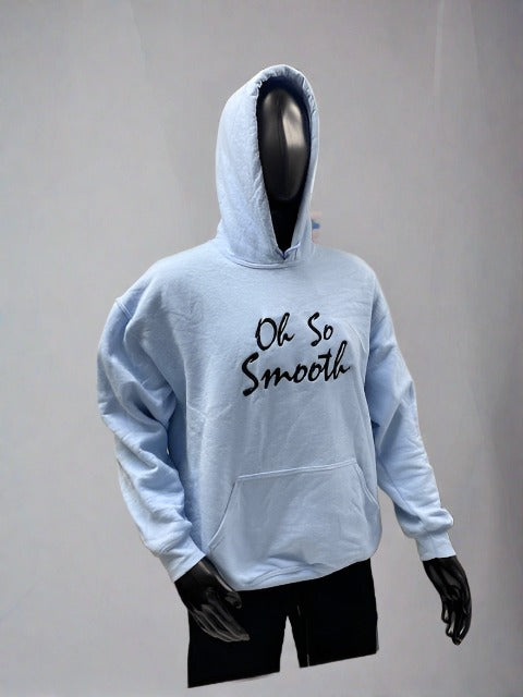 Oh So Smooth Hoodie Baby Blue