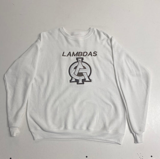 Lambda Theta Phi White Crew Neck Sweatshirt I