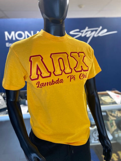 Lambda Pi Chi - Twill Short Sleeve Tee