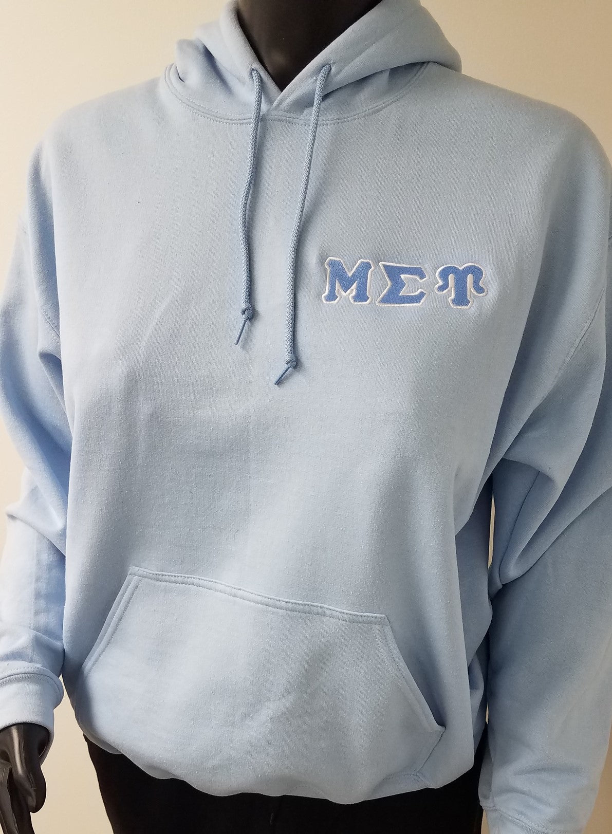 Mu Sigma Upsilon Baby-Blue Hoodie - Monarca Style