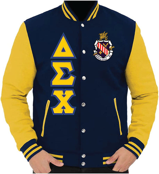 Delta Sigma Chi Fleece Varsity Jacket